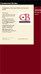 Mobile Screenshot of centennialbooksonline.com